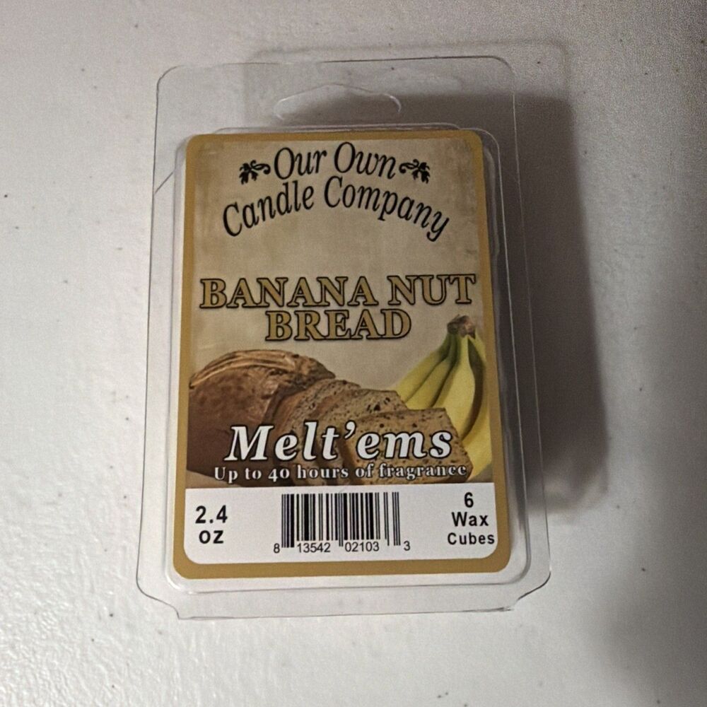 Our Own Candle Company Wax Melt'ems 6 Cubes 2.4 oz Fresh Peach Scent